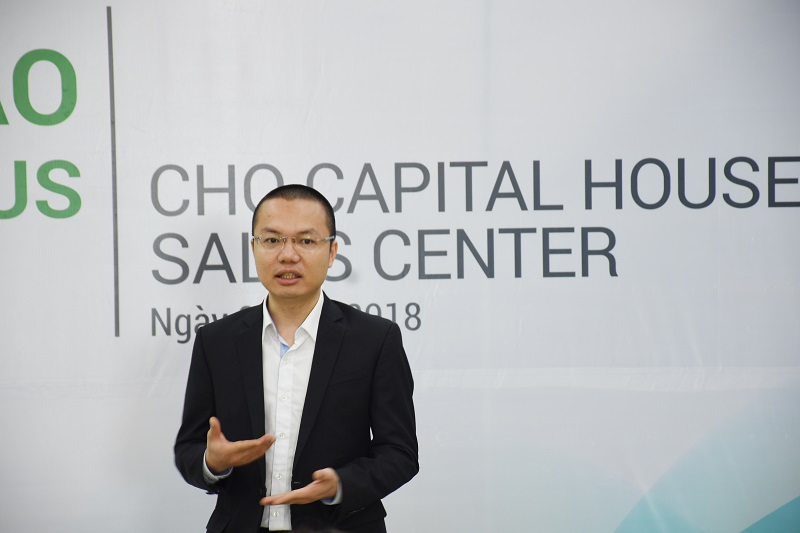 Chia sẻ tại sự kiện ra mắt Capital House Sales Center, 2018
